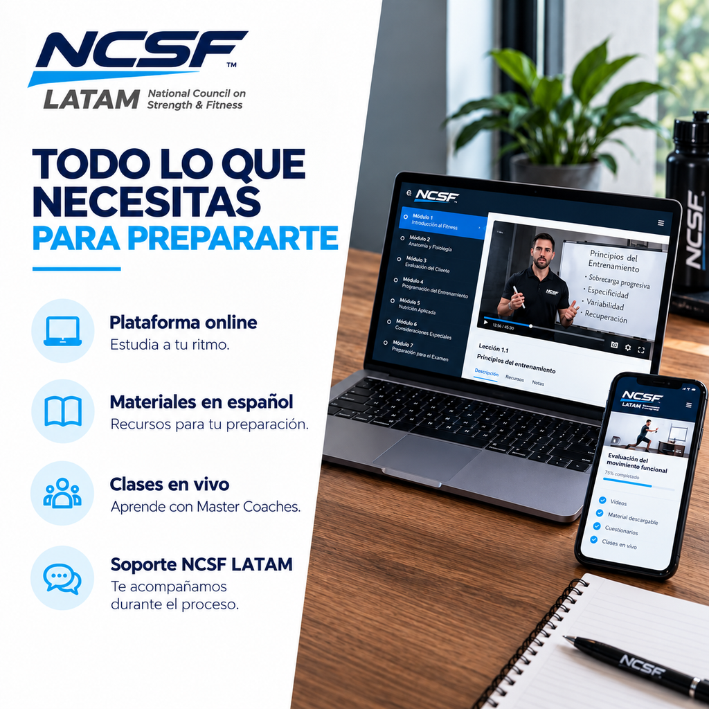 Certificación Internacional de Entrenador Personal NCSF (CPT)