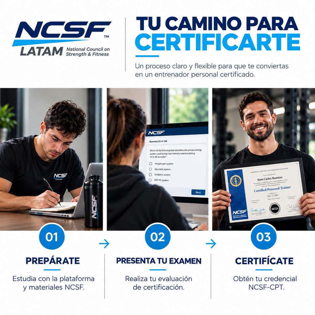 Certificación Internacional de Entrenador Personal NCSF (CPT)