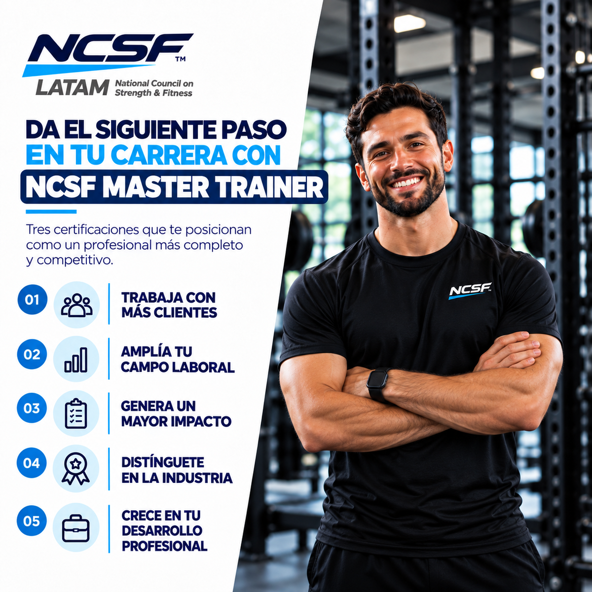 Master Trainer NCSF | CPT + SNS + CSC