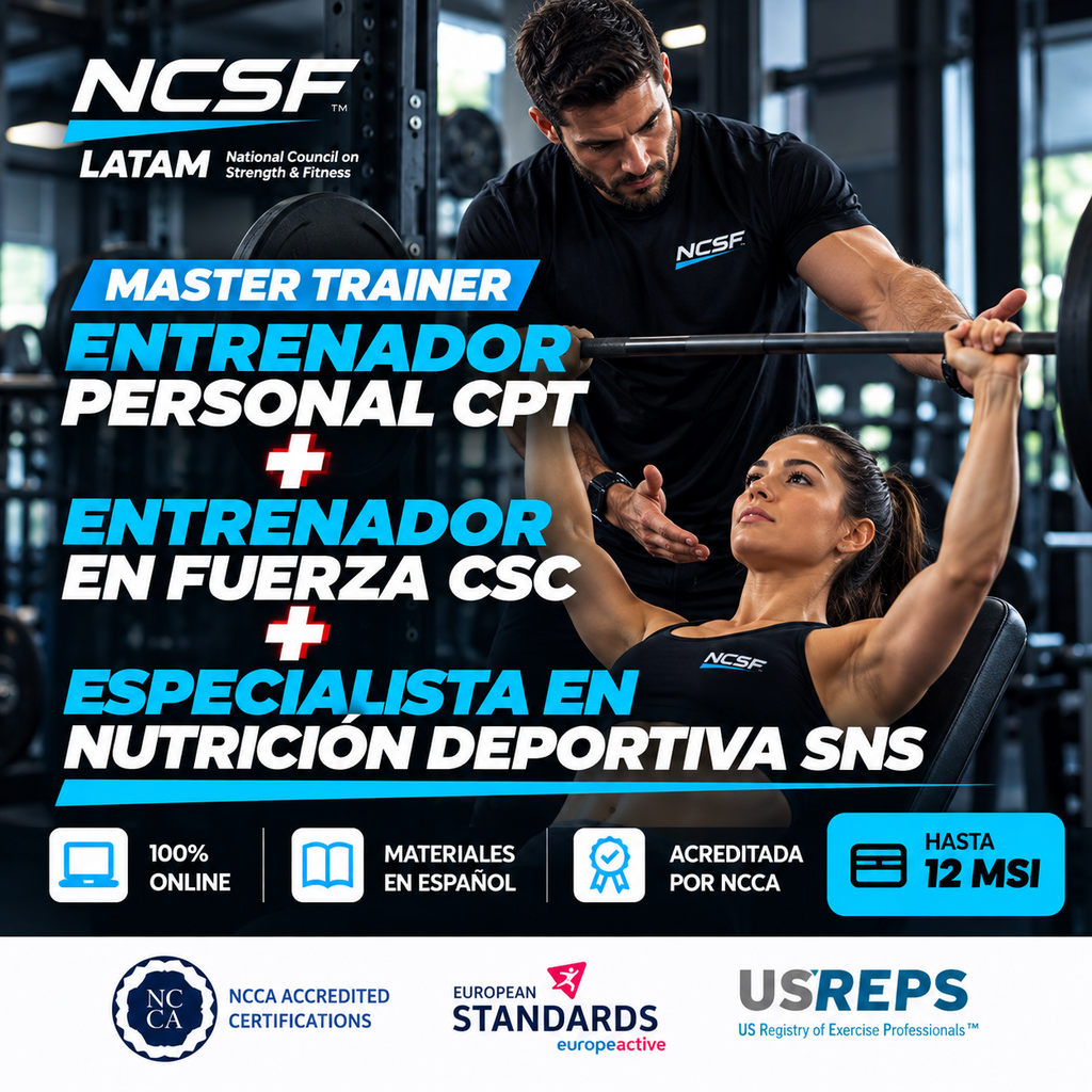 Master Trainer NCSF | CPT + SNS + CSC